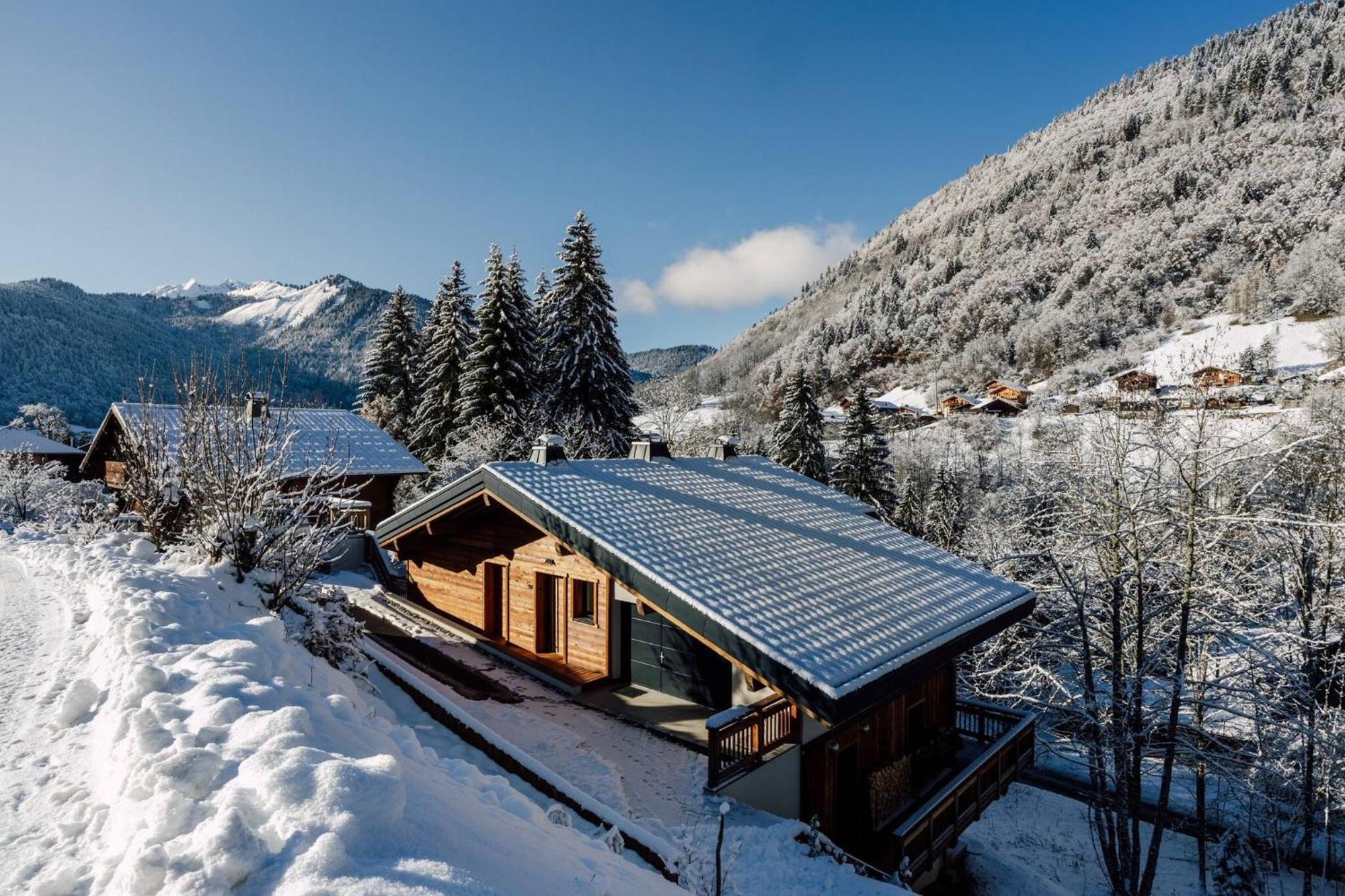 Les Petits Ours Montriond Superbe 8 14 Personnes Vila Exterior foto