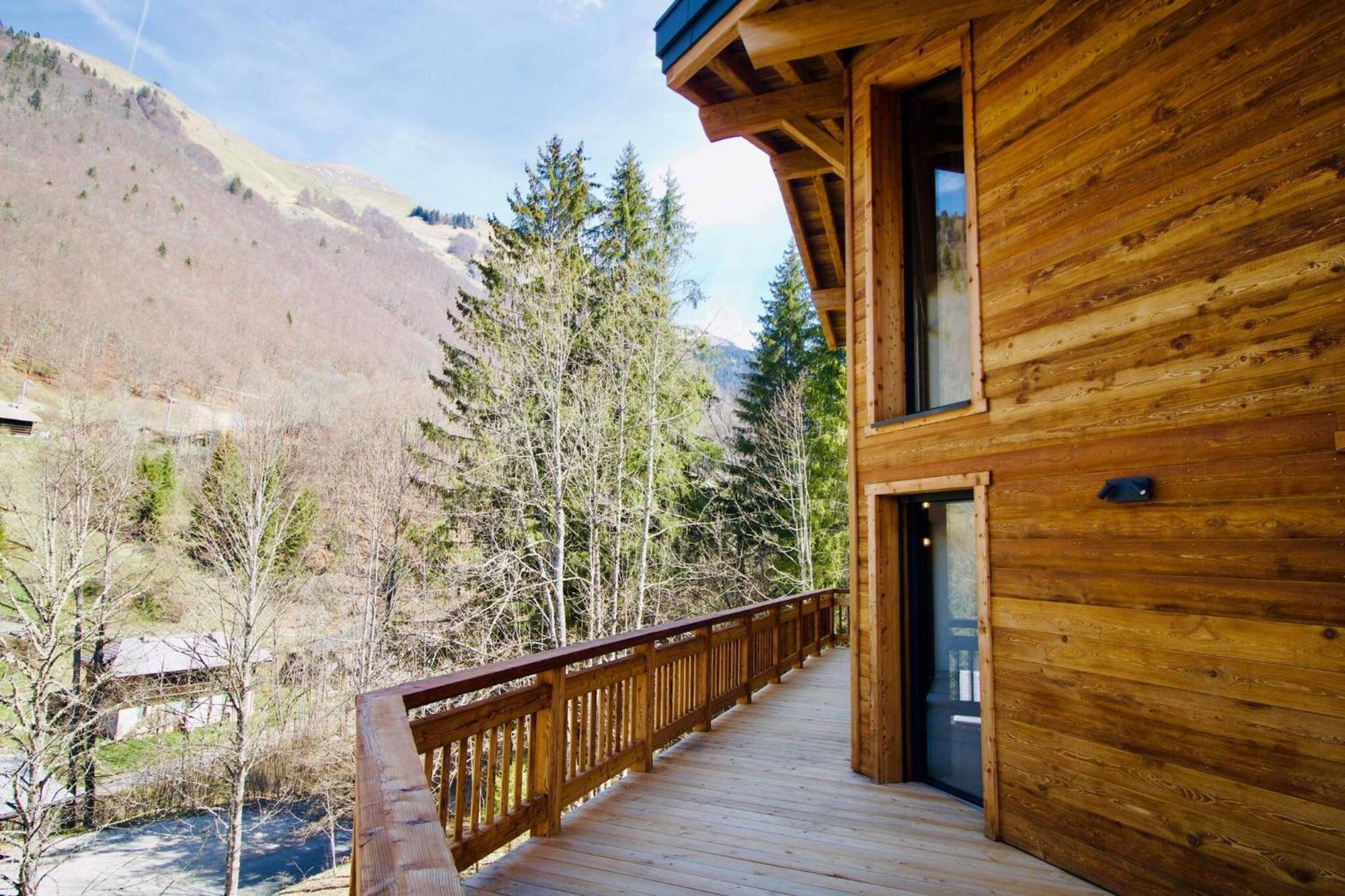 Les Petits Ours Montriond Superbe 8 14 Personnes Vila Exterior foto