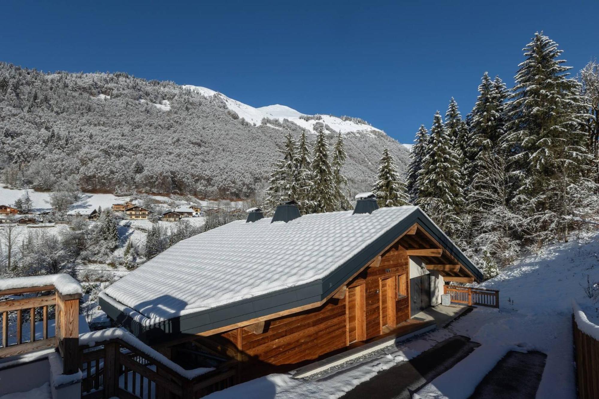 Les Petits Ours Montriond Superbe 8 14 Personnes Vila Exterior foto