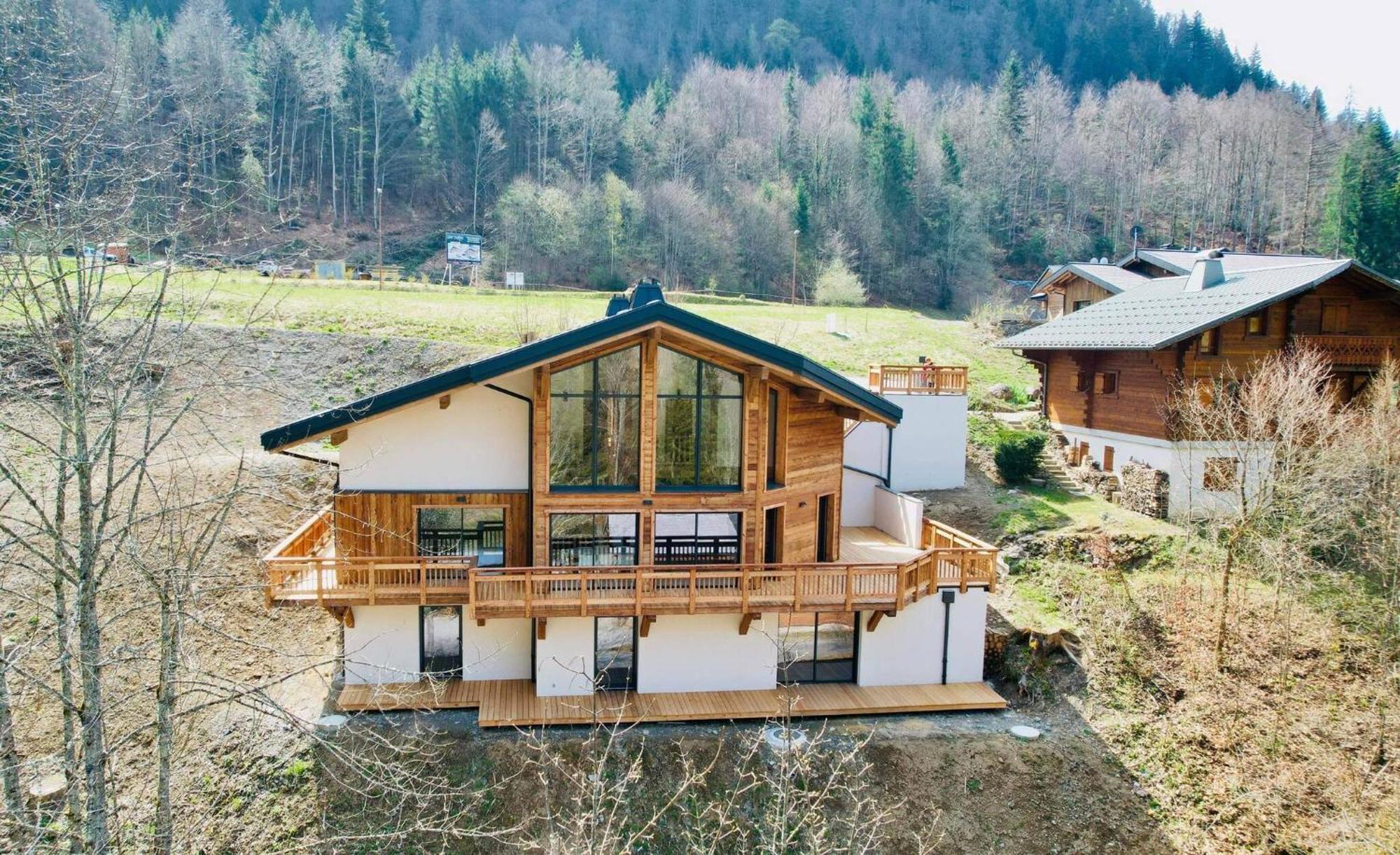 Les Petits Ours Montriond Superbe 8 14 Personnes Vila Exterior foto