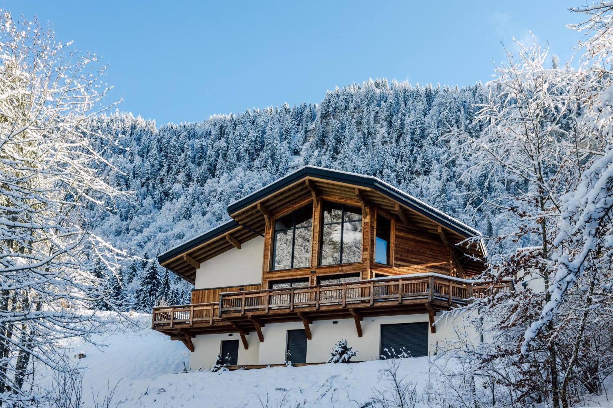 Les Petits Ours Montriond Superbe 8 14 Personnes Vila Exterior foto